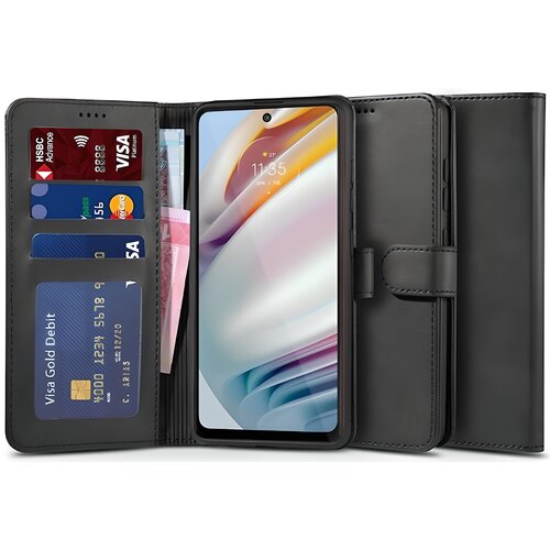 Etui TECH-PROTECT AirWallet do Motorola Moto G60 Czarny