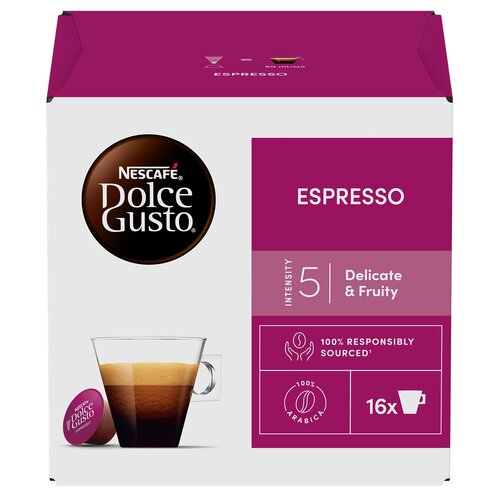 Kapsułki NESCAFE Espresso do ekspresu Nescafe Dolce Gusto