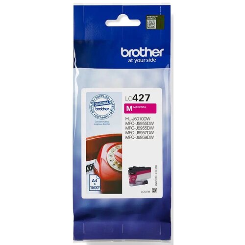 Tusz BROTHER Purpurowy 15 ml LC-427M