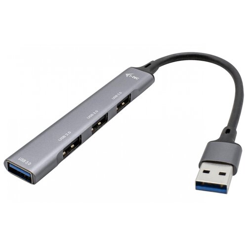 Hub I-TEC U3HUBMETALMINI4 USB 3.2 Gen. 1, Pasywny