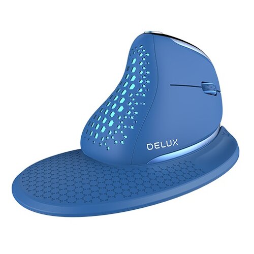 Mysz DELUX M618XSD Niebieska