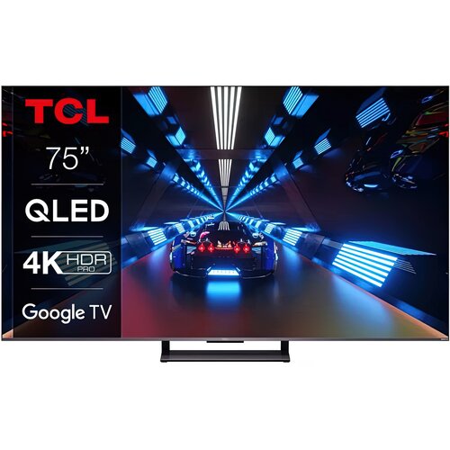 Telewizor TCL 55C735 55" QLED 4K 144Hz Google TV Dolby Atmos Dolby Vision