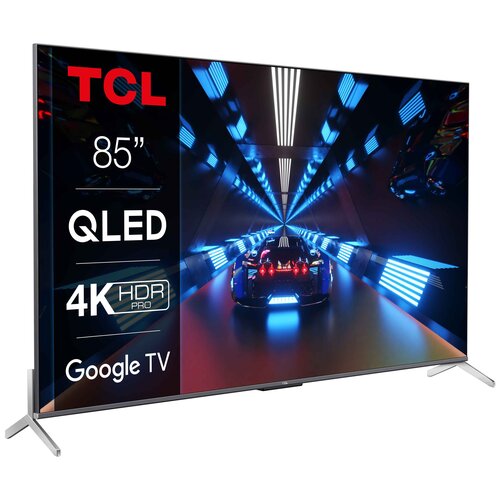 Telewizor TCL 85C735 85" QLED 4K 120Hz Google TV Dolby Atmos Dolby Vision HDMI 2.1