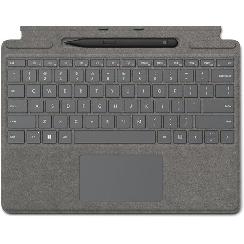 Klawiatura MICROSOFT Surface Pro Keyboard Platynowy + Pióro Surface Slim Pen 2