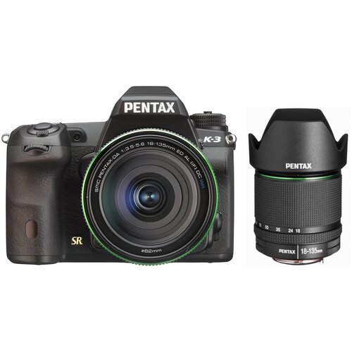 Aparat PENTAX K3 III + Obiektyw 18-135 mm f/3.5-5.6 WR Czarny