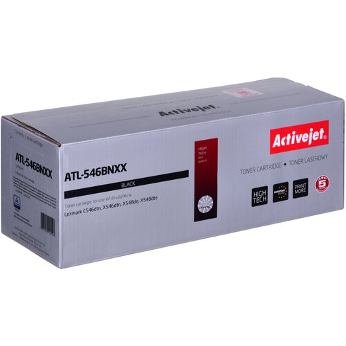 Toner ACTIVEJET do Lexmark ATL-546BNXX Czarny