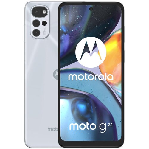 Smartfon MOTOROLA Moto G22 4/64GB 6.5" 90Hz Biały PATW0020PL