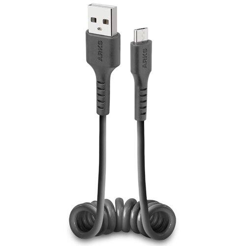 Kabel USB - Micro USB ARKS 0.5 m Czarny