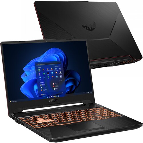 Laptop ASUS TUF Gaming F15 FX506LHB-HN323W 15.6" IPS 144Hz i5-10300H 8GB RAM 512GB SSD GeForce GTX1650 Windows 11 Home