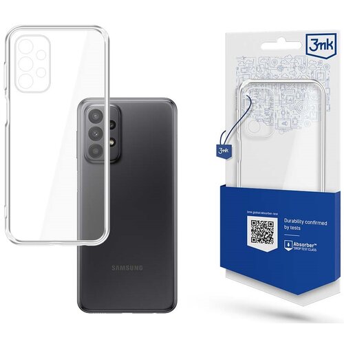 Etui 3MK Clear Case do Samsung Galaxy A23 4G Przezroczysty