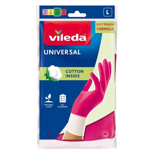 Rękawiczki lateksowe VILEDA Universal (rozmiar L)