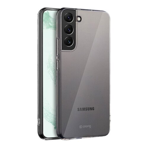 Etui CRONG Crystal Slim Cover do Samsung Galaxy S22+ Przezroczysty