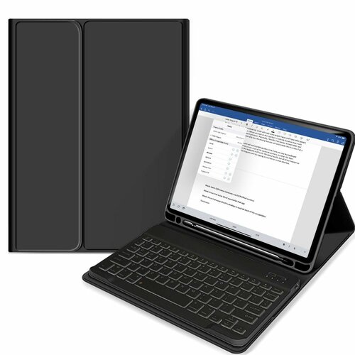 Etui na iPad Pro TECH-PROTECT SC Pen + Keyboard Czarny Klawiatura