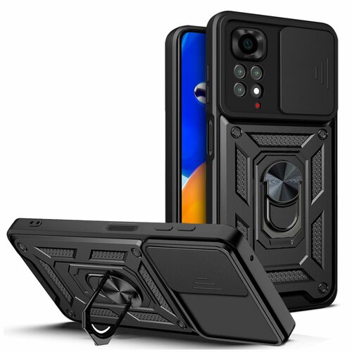 Etui TECH-PROTECT CamShield Pro do Xiaomi Redmi Note 11 Pro/11 Pro 5G/12 Pro 4G/LTE Czarny