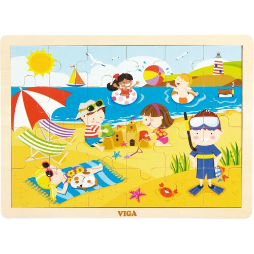Puzzle VIGA Cztery pory roku: Lato 51270 (24 elementów)