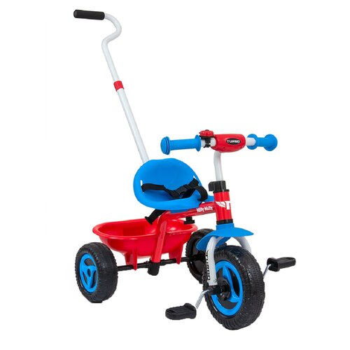 Rowerek trójkołowy MILLY MALLY Turbo Czerwono-niebieski