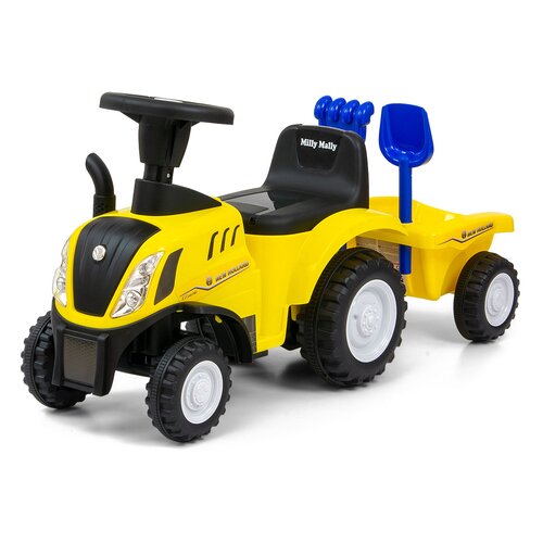 Jeździk MILLY MALLY New Holland T7 Traktor Żółty