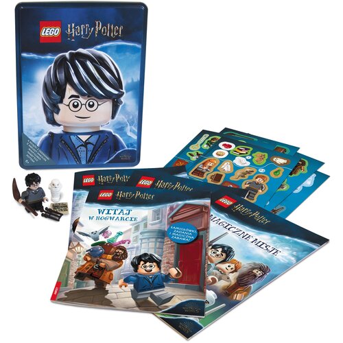 Zestaw książek LEGO Harry Potter Zestaw książek z klockami TIN-6401