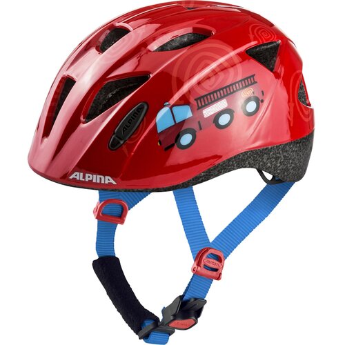 Kask rowerowy ALPINA Ximo Firefighter Czerwony dla Dzieci (rozmiar M)