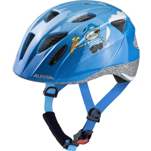 Kask rowerowy ALPINA Ximo Pirate Niebieski dla Dzieci (rozmiar M)