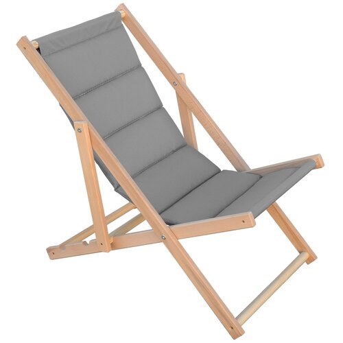 Leżak ROYOKAMP Classic Soft Stalowy