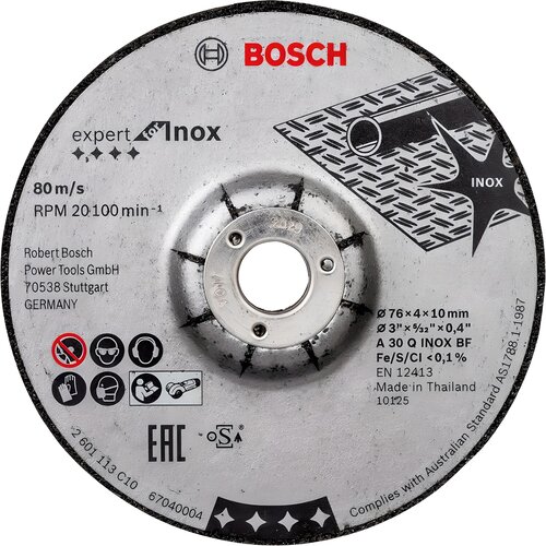 Tarcza do szlifowania BOSCH Expert for Inox 2608601705 76 mm