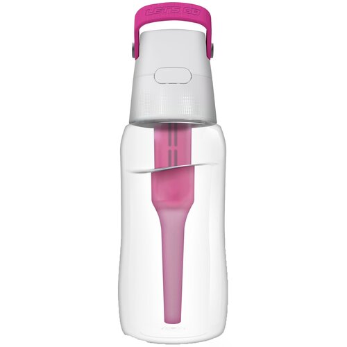 Butelka filtrująca DAFI Solid 500 ml Różowy + 2 filtry węglowe