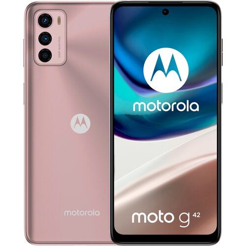 Smartfon MOTOROLA Moto G42 4/128GB 6.4" Różowy