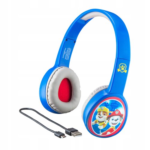 Słuchawki nauszne EKIDS Psi Patrol PW-B36VM Niebieski