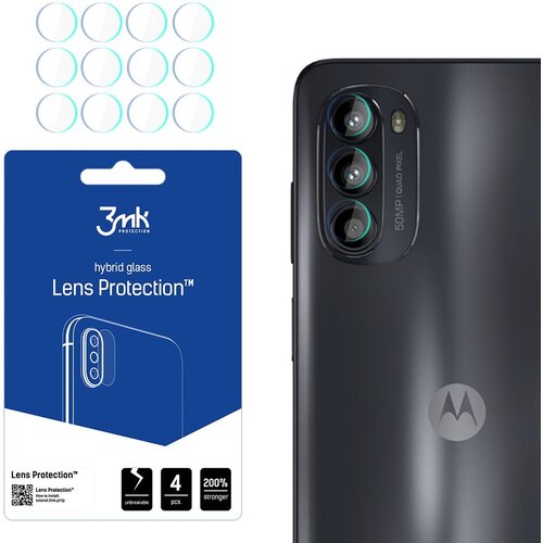 Szkło hybrydowe na obiektyw 3MK Lens Protection do Motorola Moto G52