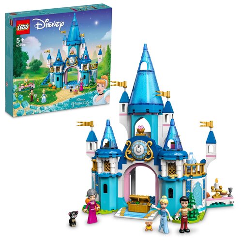 LEGO Disney Princess Zamek Kopciuszka i księcia z bajki 43206