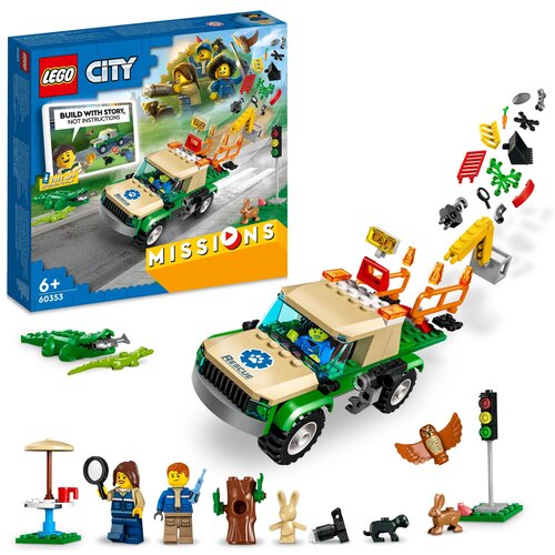 LEGO 60353 City Misje ratowania dzikich zwierząt