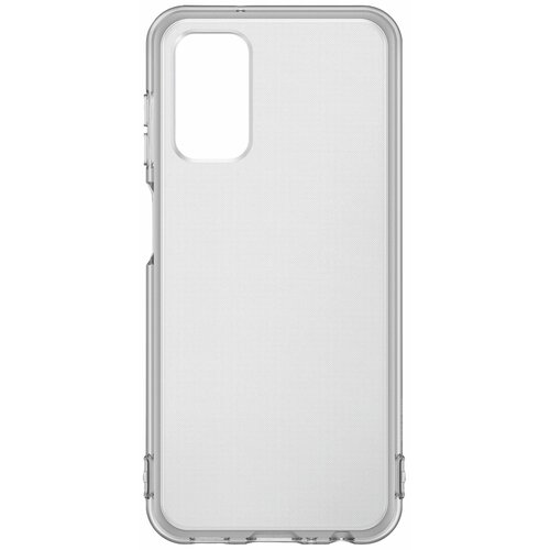 Etui SAMSUNG Soft Clear Cover do Galaxy A13 EF-QA135TBEGWW Ciemno-przezroczysty