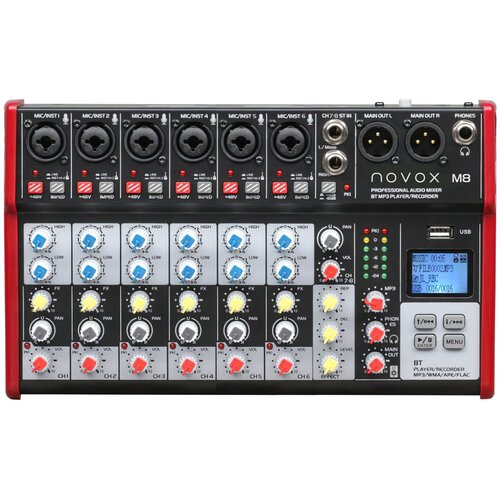 Mikser audio NOVOX M8MKII