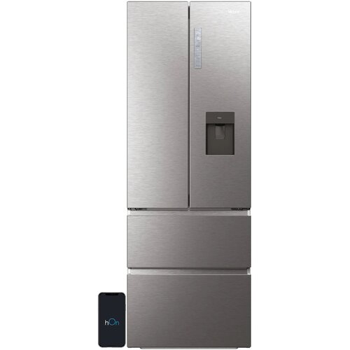 Lodówka HAIER HFW7720EWMP Side by Side No frost 200.6cm Szary