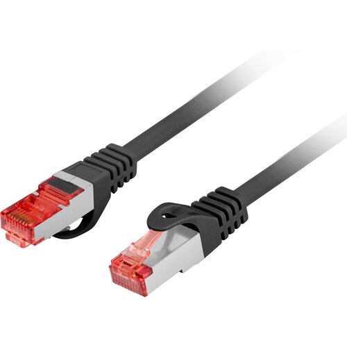 Kabel RJ-45 - RJ-45 LANBERG PCF6-10CU-0100-BK 1 m