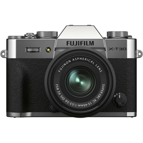 Aparat FUJIFILM X-T30 II + Obiektyw XC15-45 mm f/3.5-5.6 OIS PZ Srebrny