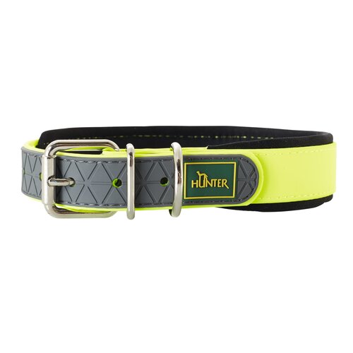 Obroża HUNTER Convenience Comfort 63106 (42 - 50 cm) Żółty