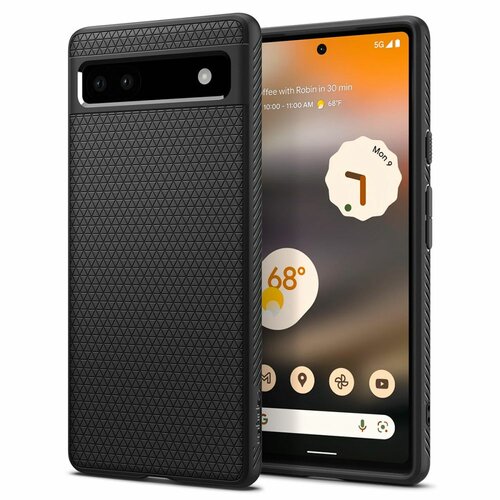 Etui SPIGEN Liquid Air do Google Pixel 6A Czarny