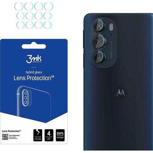 Szkło hybrydowe na obiektyw 3MK Lens Protection do Motorola Edge 30