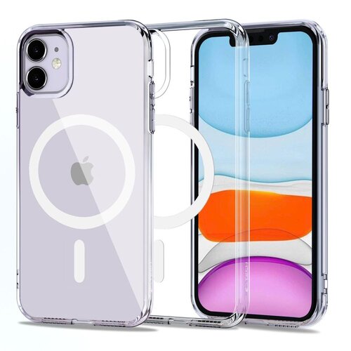 Etui TECH-PROTECT MagMat MagSafe do Apple iPhone 11 Przezroczysty