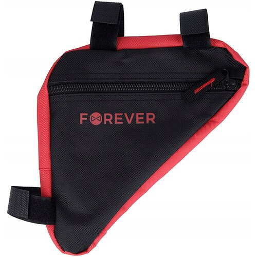 Torba rowerowa na ramę FOREVER Outdoor FB-100 Czarno-czerwony