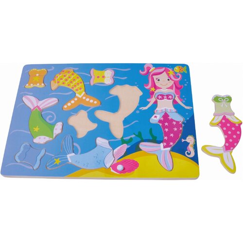 Puzzle SUN BABY Syrenka (7 elementów)