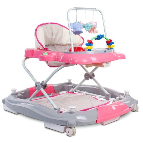 Chodzik SUN BABY Kotek B01.021.1.10 z kołyską