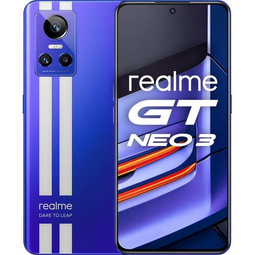 Smartfon REALME GT Neo 3 12/256GB 5G 6.7" 120Hz Niebieski RMX3563