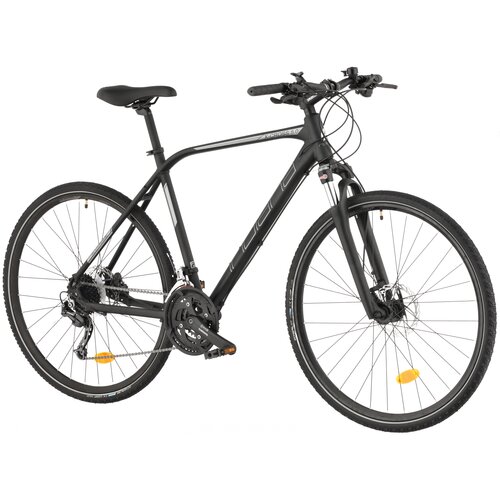 Rower crossowy INDIANA X-Cross 5.0 M19 liczba biegów 27 męski Czarny