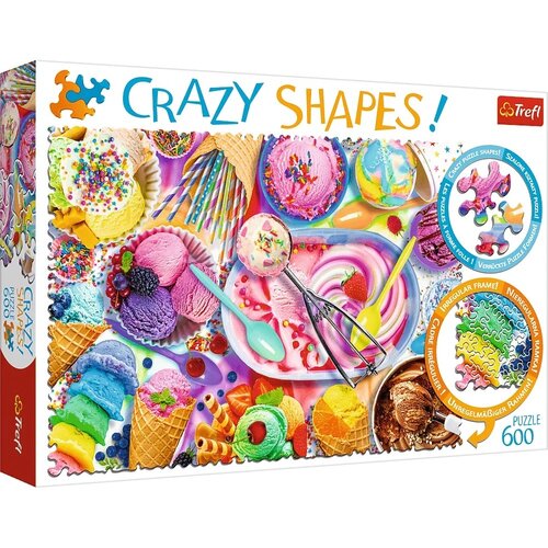 Puzzle TREFL Crazy Shapes Słodkie marzenie 11119 (600 elementów)