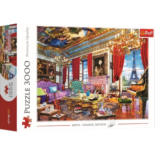 Puzzle TREFL Premium Quality Paryski pałac 33078 (3000 elementów)