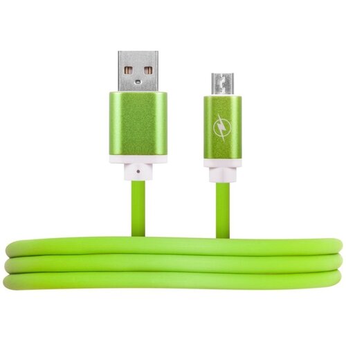 Kabel USB - Micro USB ARKAS MB-10 1m Zielony