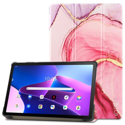 Etui na Lenovo Tab M10 Plus (3 gen.) TECH-PROTECT SmartCase Marble